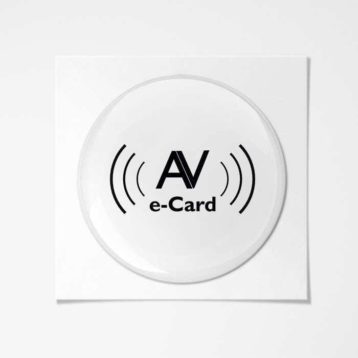 Стікер Білий